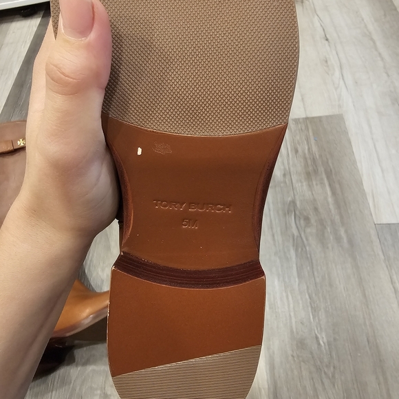 Tory Burch Women's Tan Leather Over the Knee Boots Size 5M - Picture 6 of 14